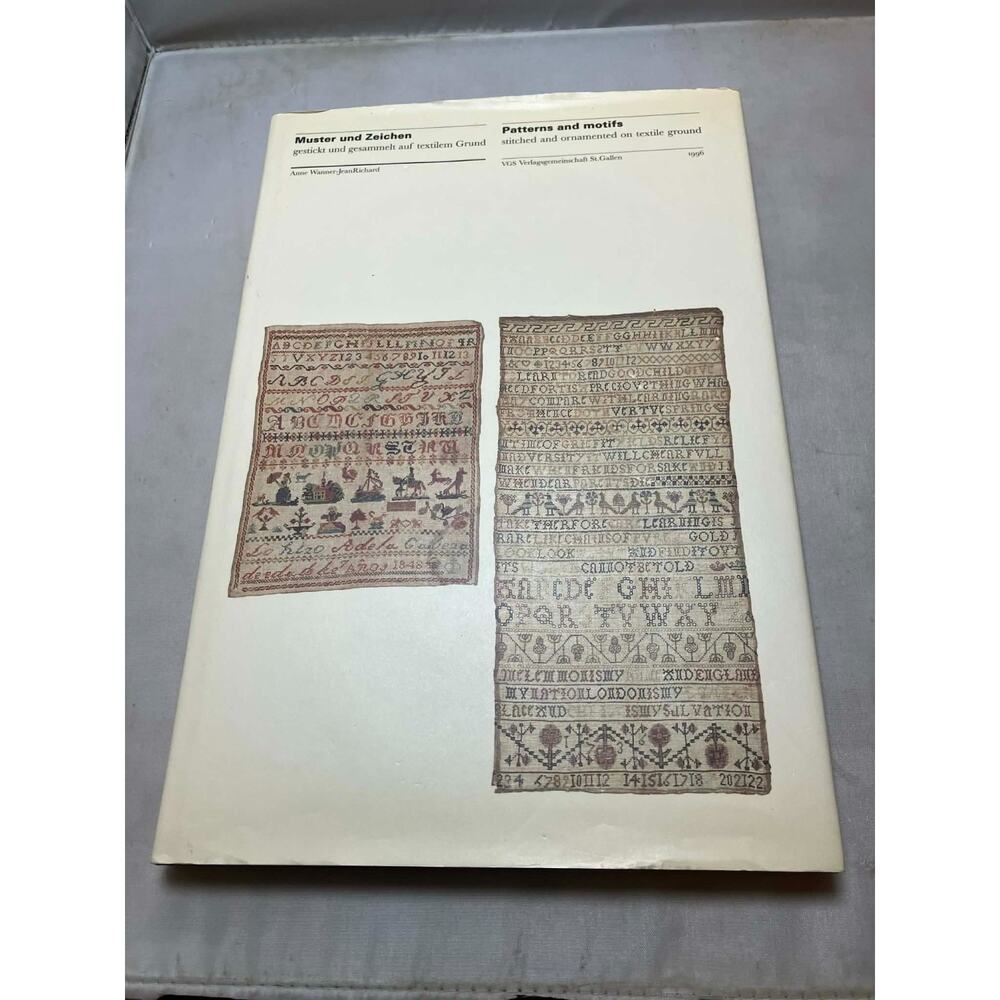 patterns motifs stitched ornamented on textile ground (Samplers) by JeanRichard